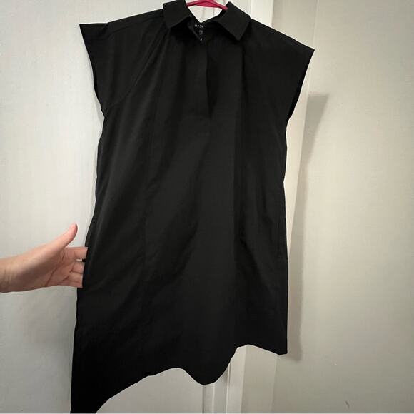 Athleta Black Performance Poplin Dress Size Extra Small XS - Picture 3 of 9